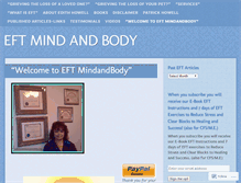 Tablet Screenshot of eftmindandbody.com